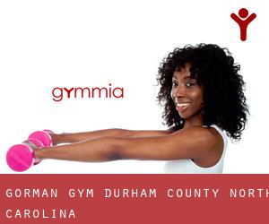 Gorman gym (Durham County, North Carolina)