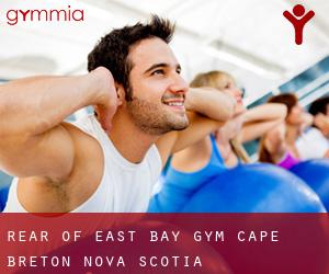 Rear of East Bay gym (Cape Breton, Nova Scotia)
