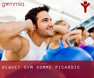 Acquet gym (Somme, Picardie)