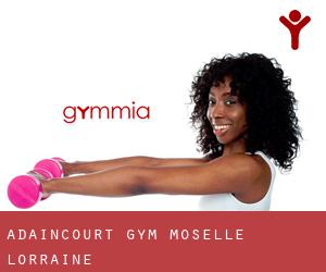 Adaincourt gym (Moselle, Lorraine)