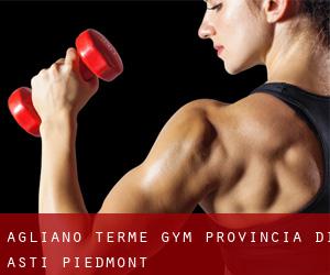 Agliano Terme gym (Provincia di Asti, Piedmont)