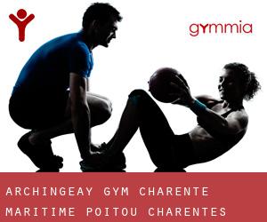 Archingeay gym (Charente-Maritime, Poitou-Charentes)