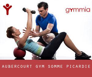 Aubercourt gym (Somme, Picardie)