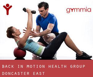 Back In Motion Health Group (Doncaster East)