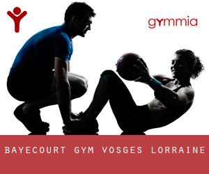 Bayecourt gym (Vosges, Lorraine)