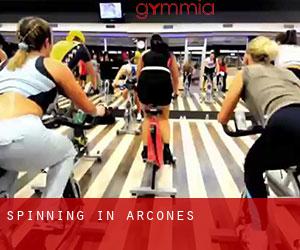Spinning in Arcones